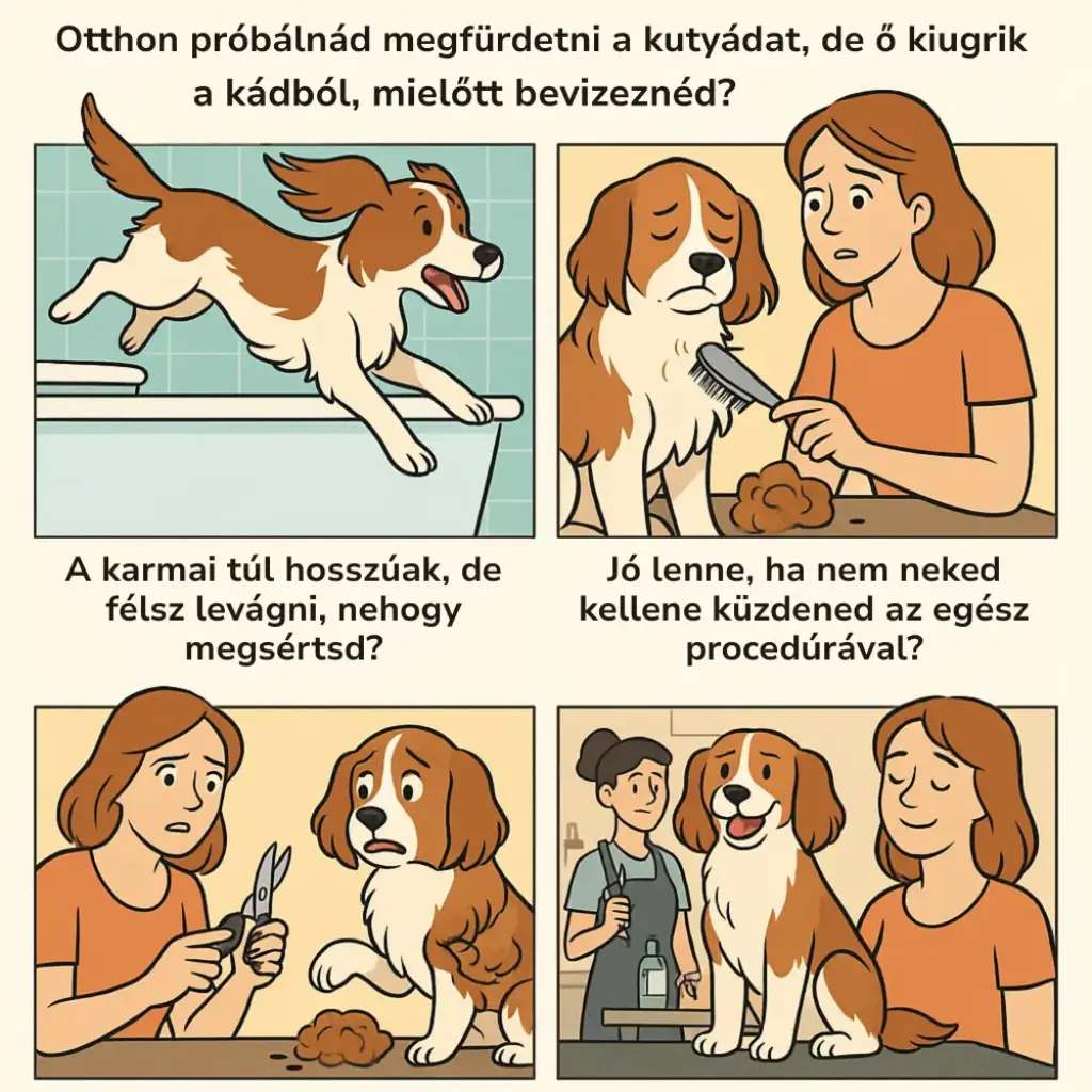 gondozási problémák képregényben